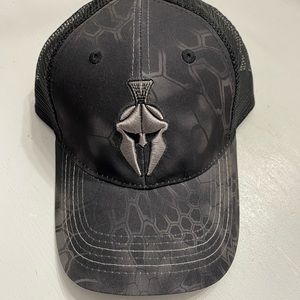 Kryptek Hat Adjustable Black/Grey